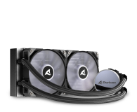 Sharkoon S70 ARGB AIO 240 2x120mm 4044951037995 - 1370214 - zdjęcie 2